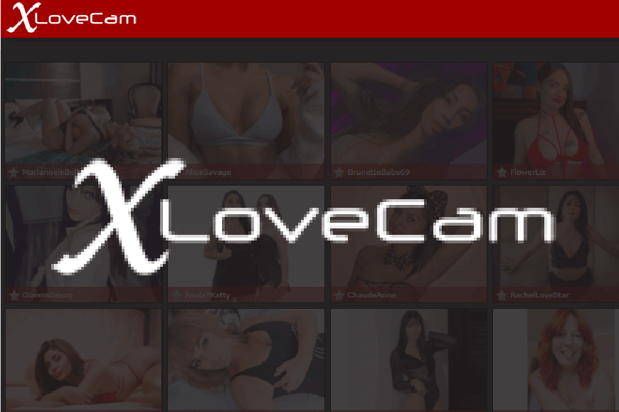 page acceuil logo xlovecam