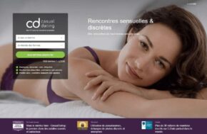 screenshot page accueil avis casualdating