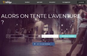 screenshot page accueil avis idilys
