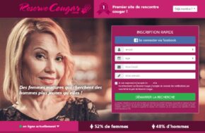 screenshot page accueil avis reservecougar