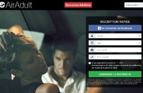 screenshot page accueil avis air-adult