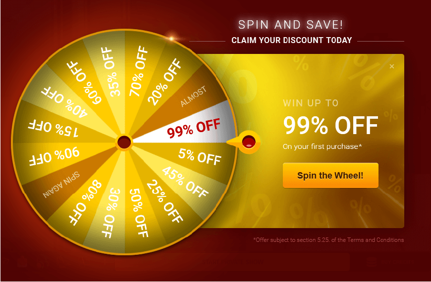 roue gagner jetons gratuit avis livejasmin
