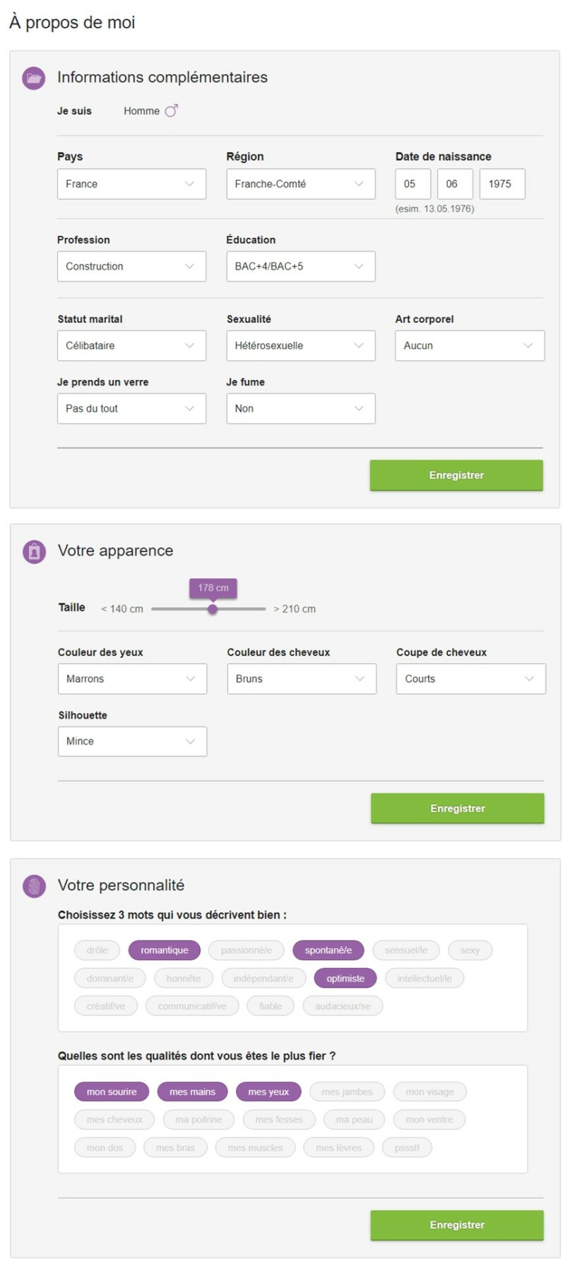module de presentation modifiable casualdating