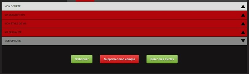 page pour se desinscrire xflirt