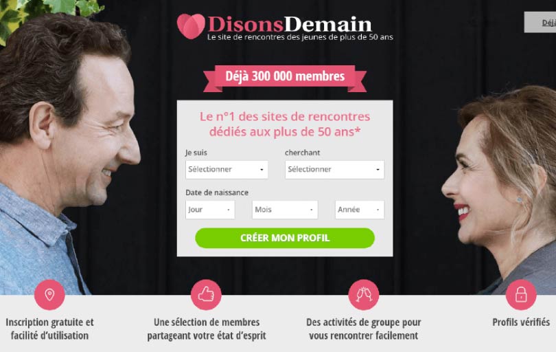 Disons demain pour rencontre femme bretagne séniors