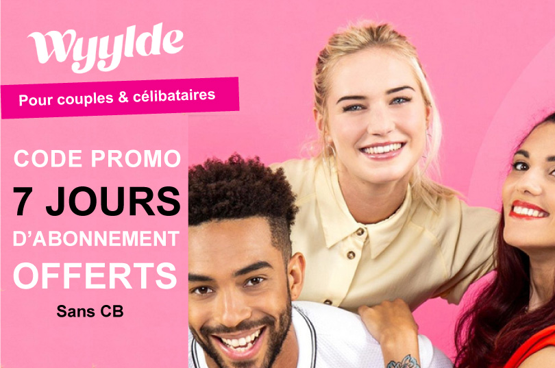 Code promo Wyylde : 7 jours gratuit