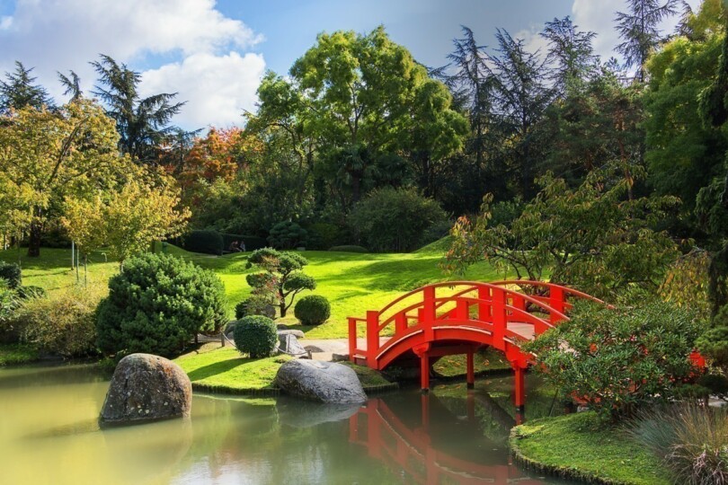 Jardin japonais à Toulouse