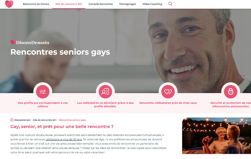 Page d’accueil DisonsDemain Gay