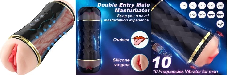 Vaginette Electrique Automatique Bouche-et-Vagin WeeHA