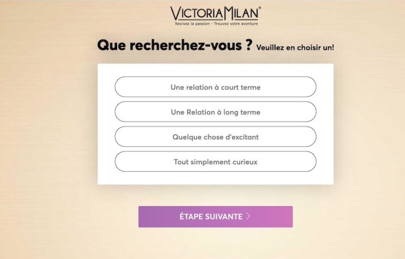 VictoriaMilan Formulaire inscription 3