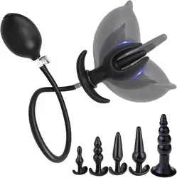 plug anal gonflable silicone