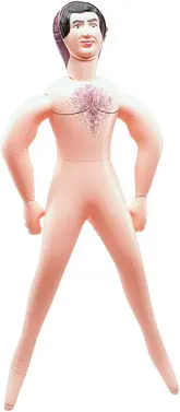 poupée gonflable homme beige