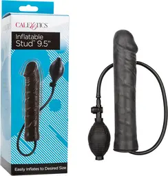 gode réaliste noire gonflable