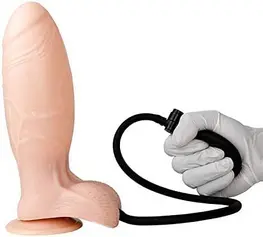 plug gode silicone gonflable