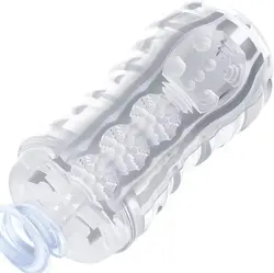 masturbateur cristal defomy transparent