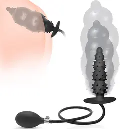 gode anal gonflable noir