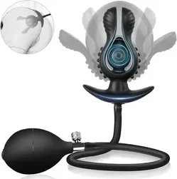 plug anal gonflable silicone