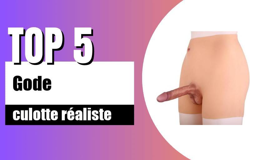 gode culotte réaliste pour femme