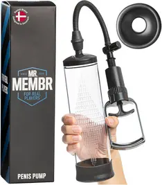 pompe penis homme transparente