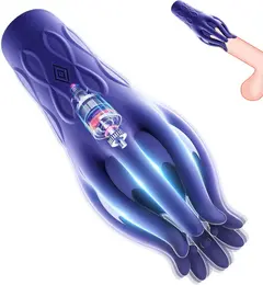 masturbateur electrique homme bleu