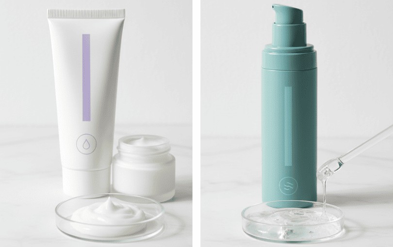 Différence visuelle entre hydratant vaginal pour usage quotidien et lubrifiant intime pour usage ponctuel