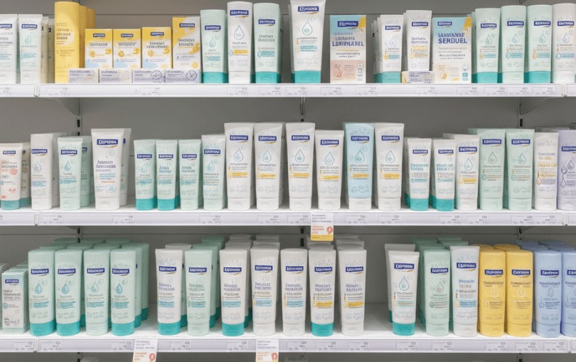 Sélection de lubrifiants à base d’eau disponibles en pharmacie