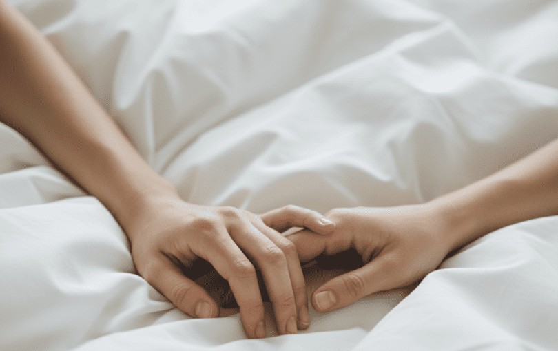 Illustration du confort et du bien-être apportés par l’utilisation d’un lubrifiant intime