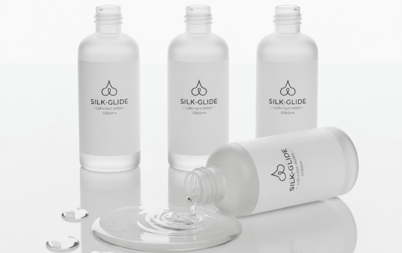 Lubrifiant silicone avec texture fluide et soyeuse