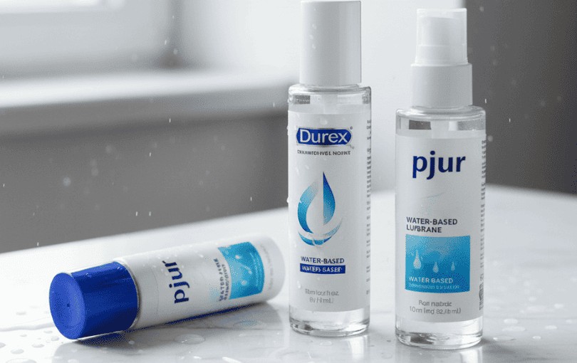 Sélection des meilleurs lubrifiants intimes à base d’eau - Durex, Pjur, Monasens