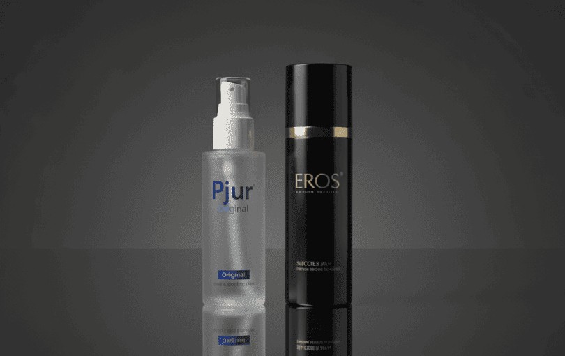 Lubrifiants intimes à base de silicone Pjur et Eros pour une glisse longue durée