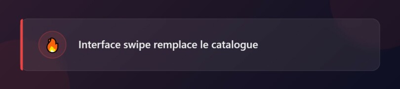 Badge info : l’interface swipe remplace le catalogue sur Meetic en 2026