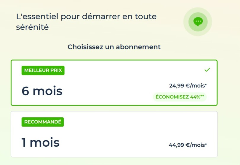 tarifs 2026 meetic essentiel